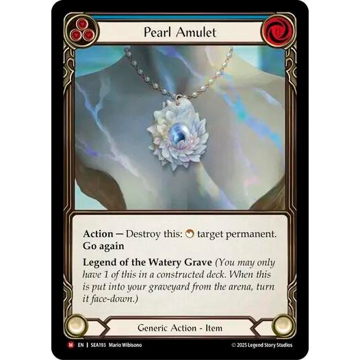 Image for Pearl Amulet (SEA193) - Flesh and Blood TCG