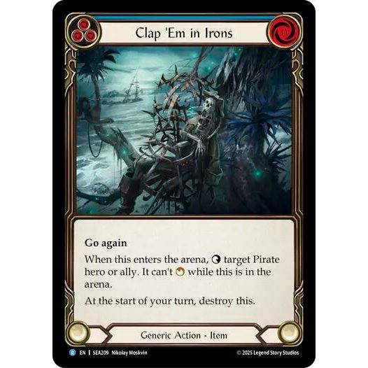 Image for Clap 'Em in Irons (SEA209) - Flesh and Blood TCG