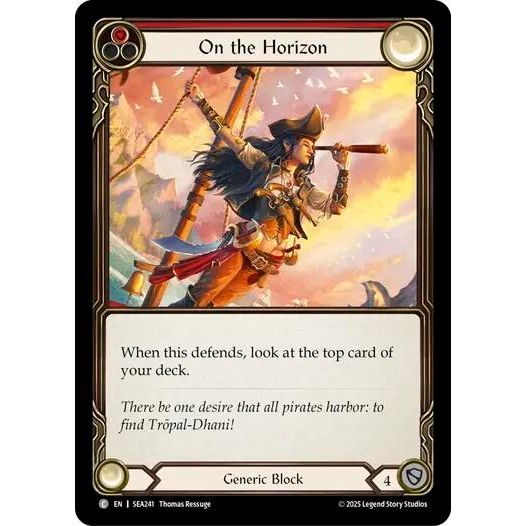 Image for On the Horizon (Red) (SEA241) - Flesh and Blood TCG