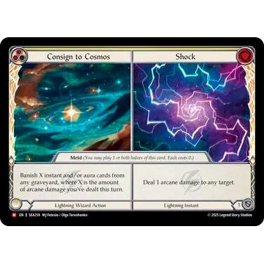 Image for Consign to Cosmos // Shock (SEA259) - Flesh and Blood TCG