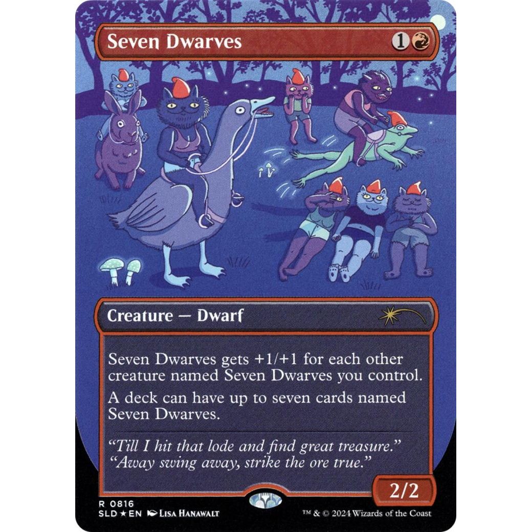 Image for Seven Dwarves (0816) (816) (SLD) - Magic: The Gathering