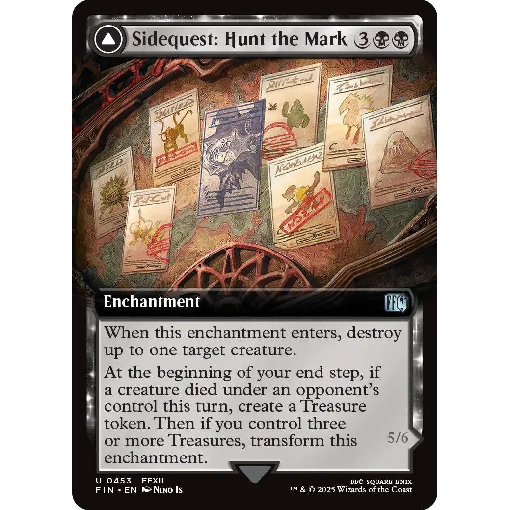 Image for Sidequest: Hunt the Mark (Extended Art) (453) (FIN) - Magic: The Gathering