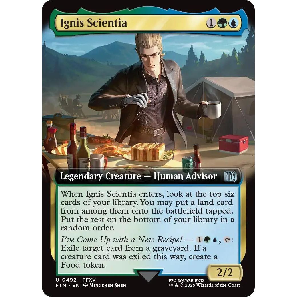 Image for Ignis Scientia (Extended Art) (492) (FIN) - Magic: The Gathering