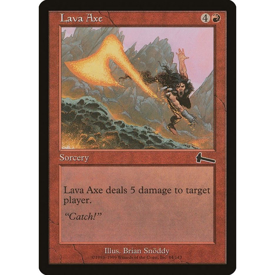 Image for Lava Axe (84) (ULG) - Magic: The Gathering