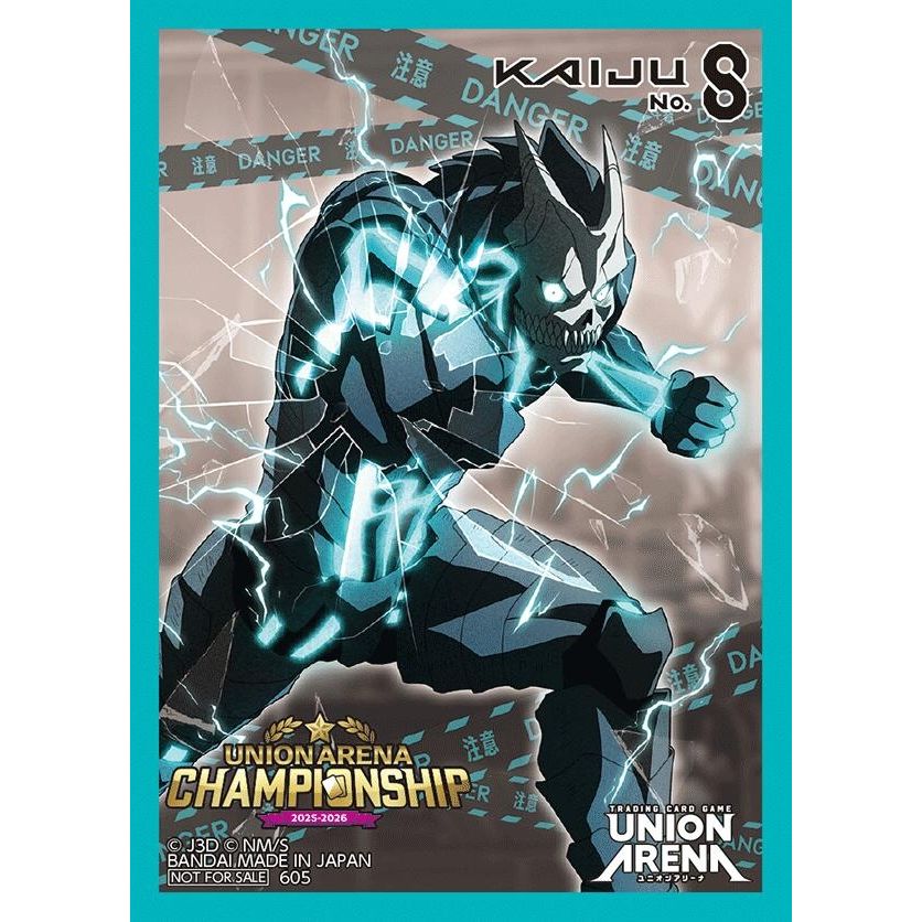 Image for Union Arena Regionals 25-26 AP Card Sleeves - Kaiju No. 8 (3-Pack) - Card Sleeves
