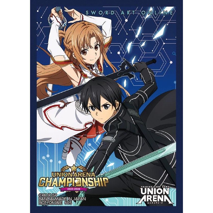 Image for Union Arena Regionals 25-26 AP Card Sleeves - Sword Art Online (3-Pack) - Card Sleeves