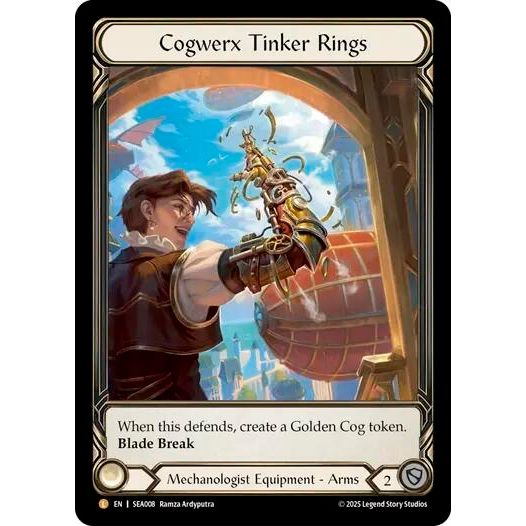 Image for Cogwerx Tinker Rings (Treasure) (SEA008) - Flesh and Blood TCG