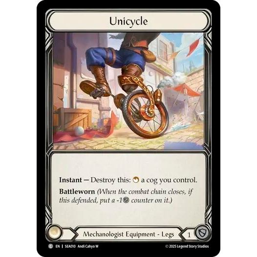 Image for Unicycle (Treasure) (SEA010) - Flesh and Blood TCG