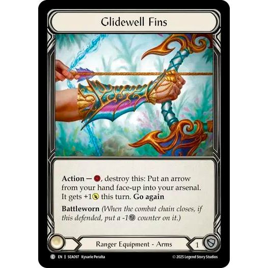 Image for Glidewell Fins (Treasure) (SEA097) - Flesh and Blood TCG