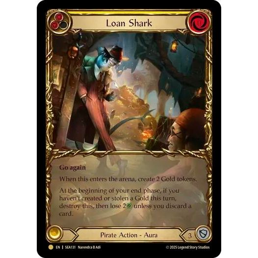 Image for Loan Shark (Treasure) (SEA131) - Flesh and Blood TCG