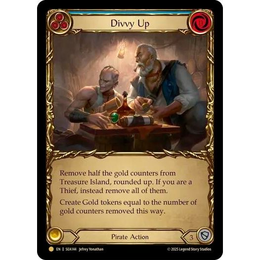 Image for Divvy Up (Treasure) (SEA144) - Flesh and Blood TCG