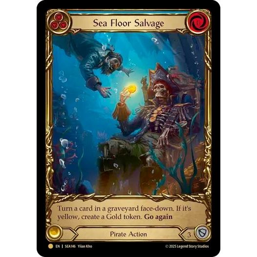 Image for Sea Floor Salvage (Treasure) (SEA146) - Flesh and Blood TCG