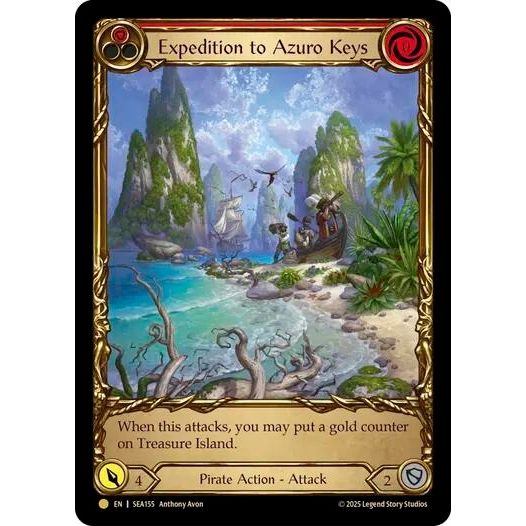Image for Expedition to Azuro Keys (Treasure) (SEA155) - Flesh and Blood TCG