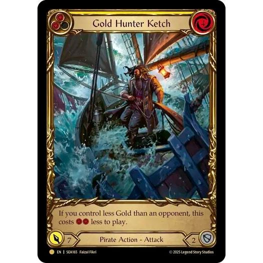 Image for Gold Hunter Ketch (Treasure) (SEA165) - Flesh and Blood TCG