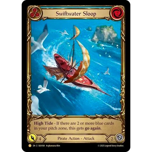 Image for Swiftwater Sloop (Blue) (Treasure) (SEA168) - Flesh and Blood TCG