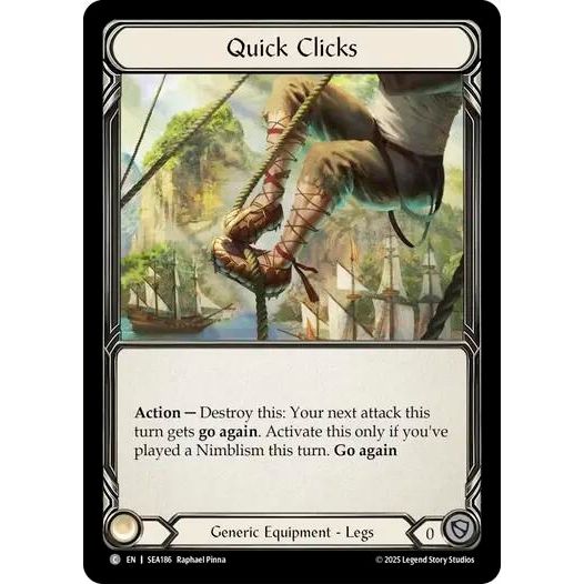 Image for Quick Clicks (Treasure) (SEA186) - Flesh and Blood TCG