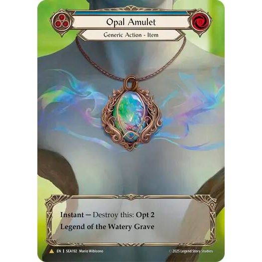 Image for Opal Amulet (Treasure) (SEA192) - Flesh and Blood TCG