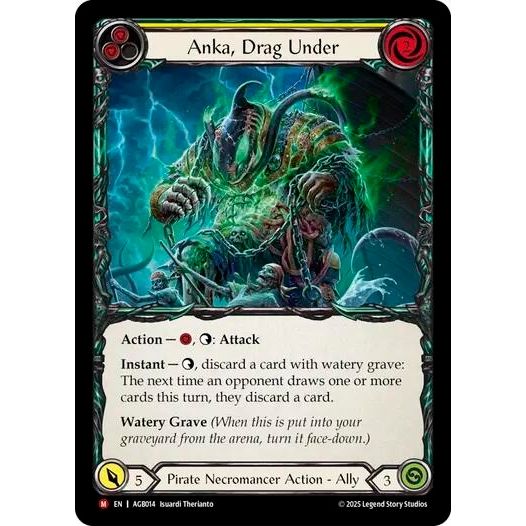Image for Anka, Drag Under (AGB014) - Flesh and Blood TCG