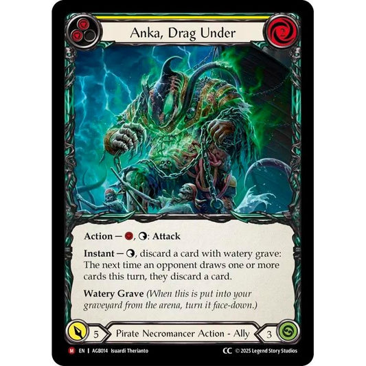 Image for Anka, Drag Under (CC Tag) (AGB014) - Flesh and Blood TCG