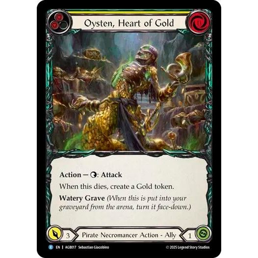 Image for Oysten, Heart of Gold (AGB017) - Flesh and Blood TCG