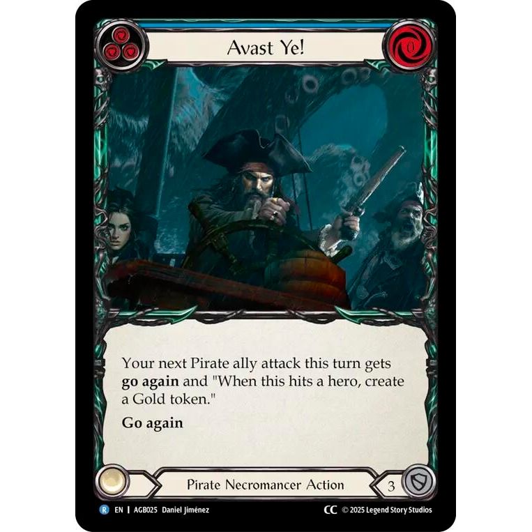 Image for Avast Ye! (CC Tag) (AGB025) - Flesh and Blood TCG