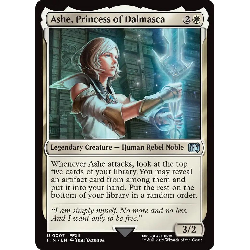 Image for Ashe, Princess of Dalmasca (7) (FIN) - Magic: The Gathering