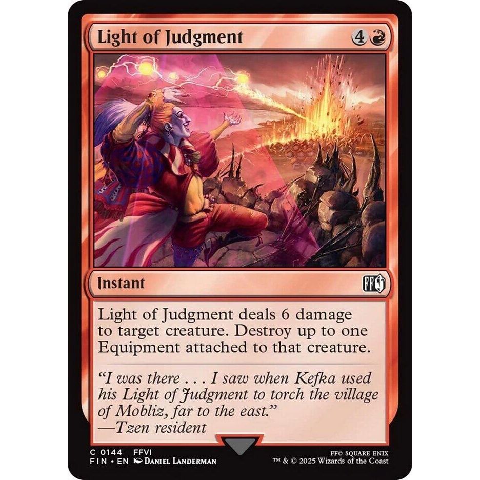 Image for Light of Judgment (144) (FIN) - Magic: The Gathering