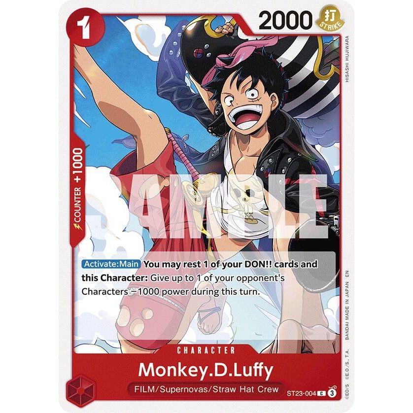 Image for Monkey.D.Luffy (ST23-004) (ST-23) - One Piece Card Game