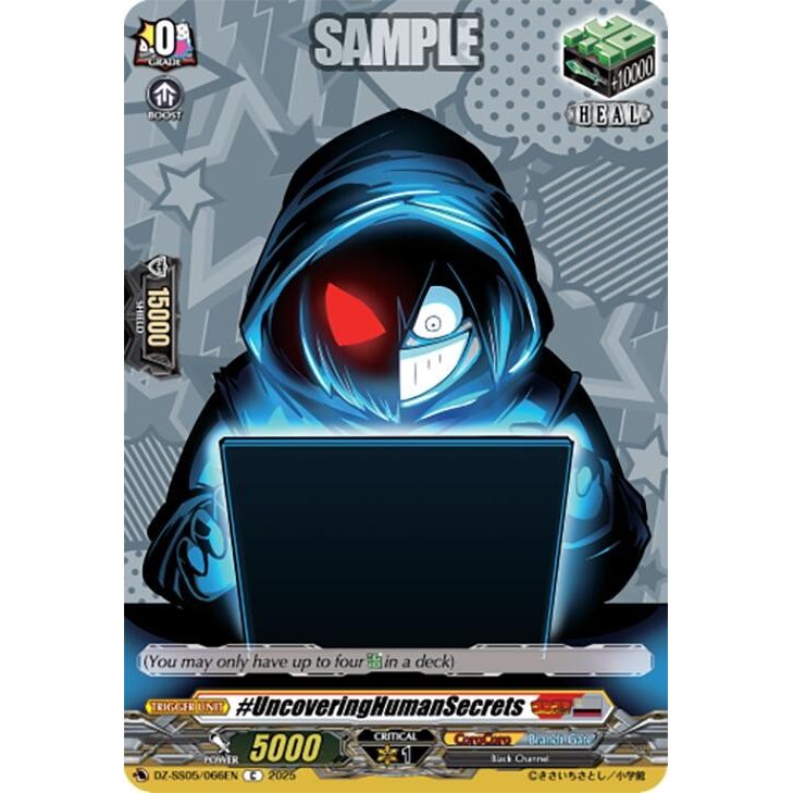 Image for #UncoveringHumanSecrets (DZ-SS05/066EN) (DZ-SS05) - Cardfight Vanguard
