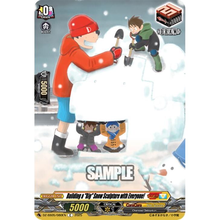 Image for Building a "Big" Snow Sculpture with Everyone! (DZ-SS05/080EN) (DZ-SS05) - Cardfight Vanguard