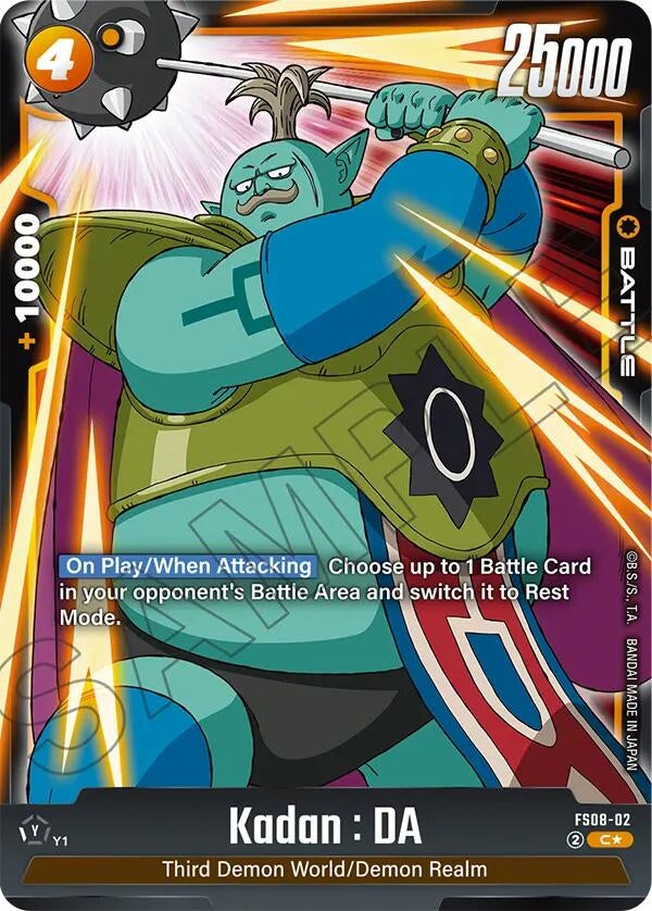 Image for Kadan : DA (Bonus Pack Alternate Art) (FS08-02) (FS08) - Dragon Ball Super: Fusion World