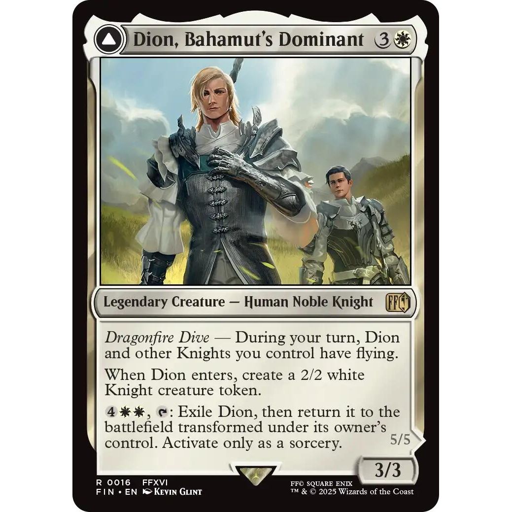 Image for Dion, Bahamut's Dominant (16) (FIN) - Magic: The Gathering