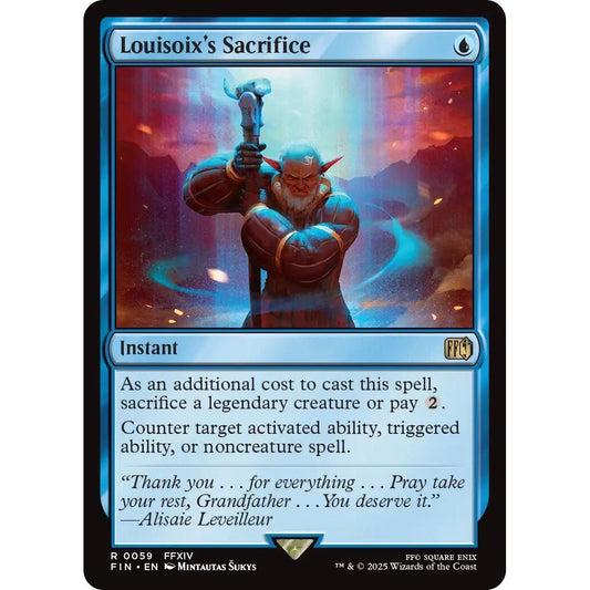 Image for Louisoix's Sacrifice (59) (FIN) - Magic: The Gathering