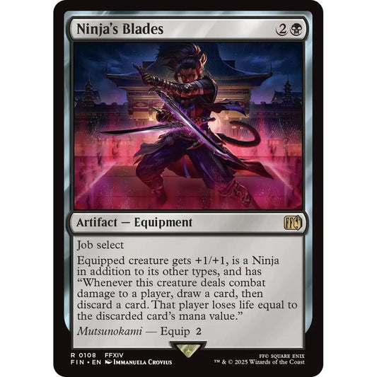 Image for Ninja's Blades (108) (FIN) - Magic: The Gathering