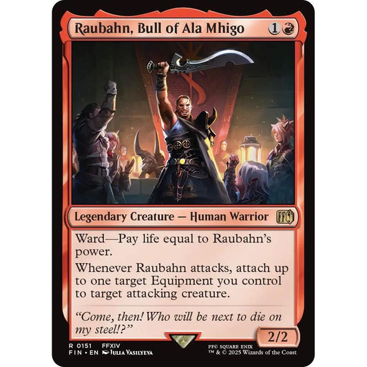 Image for Raubahn, Bull of Ala Mhigo (151) (FIN) - Magic: The Gathering