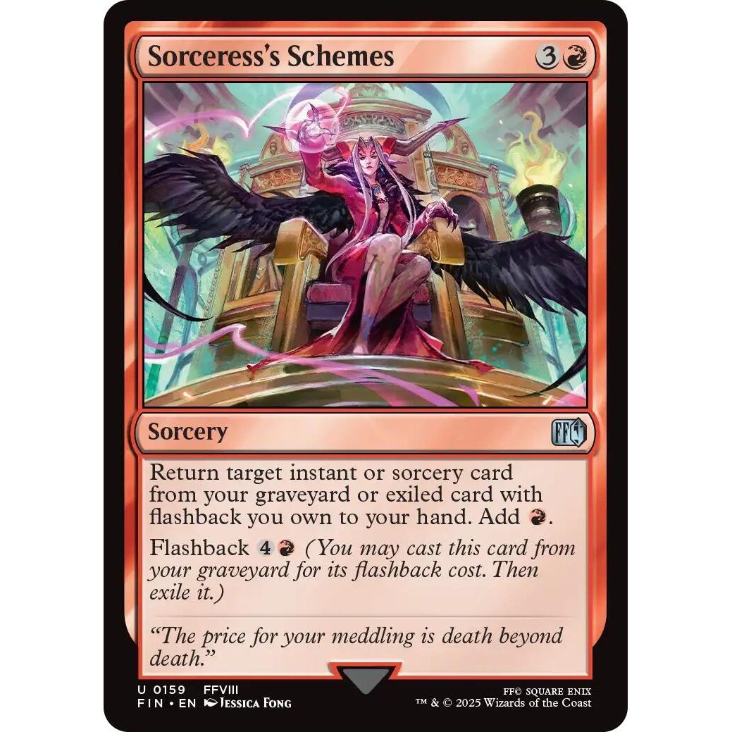 Image for Sorceress's Schemes (159) (FIN) - Magic: The Gathering