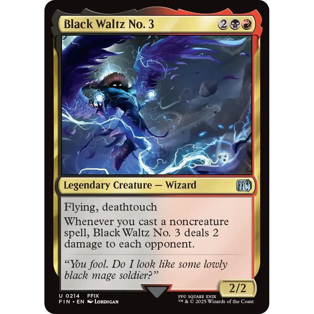 Image for Black Waltz No. 3 (214) (FIN) - Magic: The Gathering