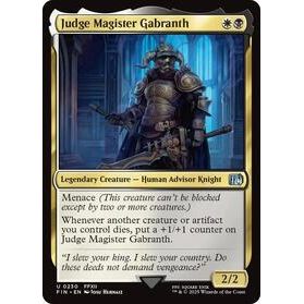 Judge Magister Gabranth - Final Fantasy TCG (884)
