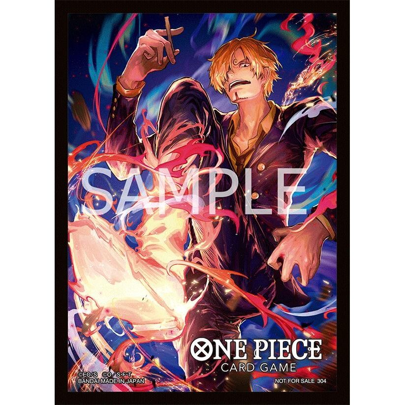 Image for One Piece Card Game Official Sleeves - Sanji (10-Pack) - Card Sleeves