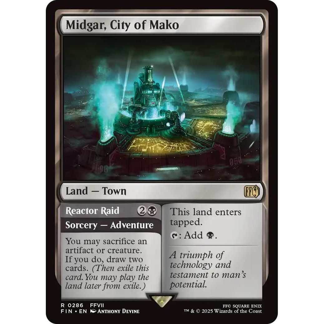Image for Midgar, City of Mako (286) (FIN) - Magic: The Gathering