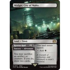 Midgar, City of Mako (Borderless) - Final Fantasy TCG (899)