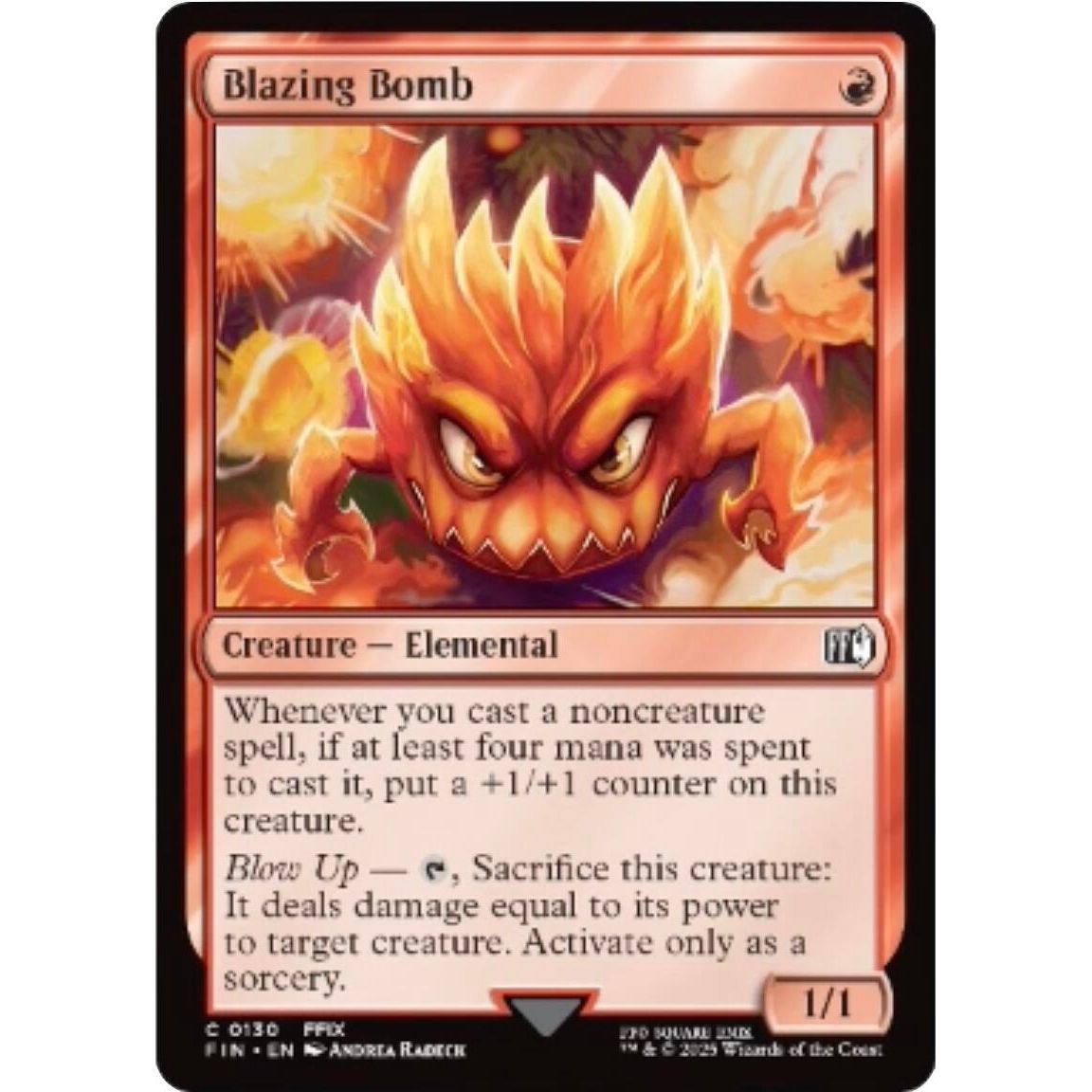 Image for Blazing Bomb (130) (FIN) - Magic: The Gathering