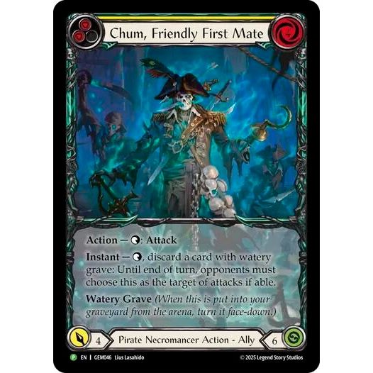 Image for Chum, Friendly First Mate (GEM046) (GEM) - Flesh and Blood TCG