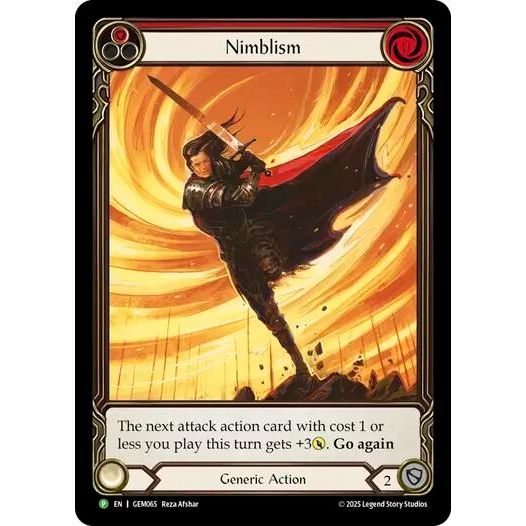 Image for Nimblism (Red) (GEM065) (GEM) - Flesh and Blood TCG