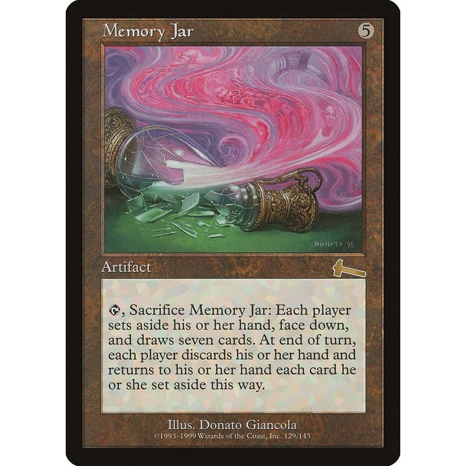 Image for Memory Jar (129) (ULG) - Magic: The Gathering