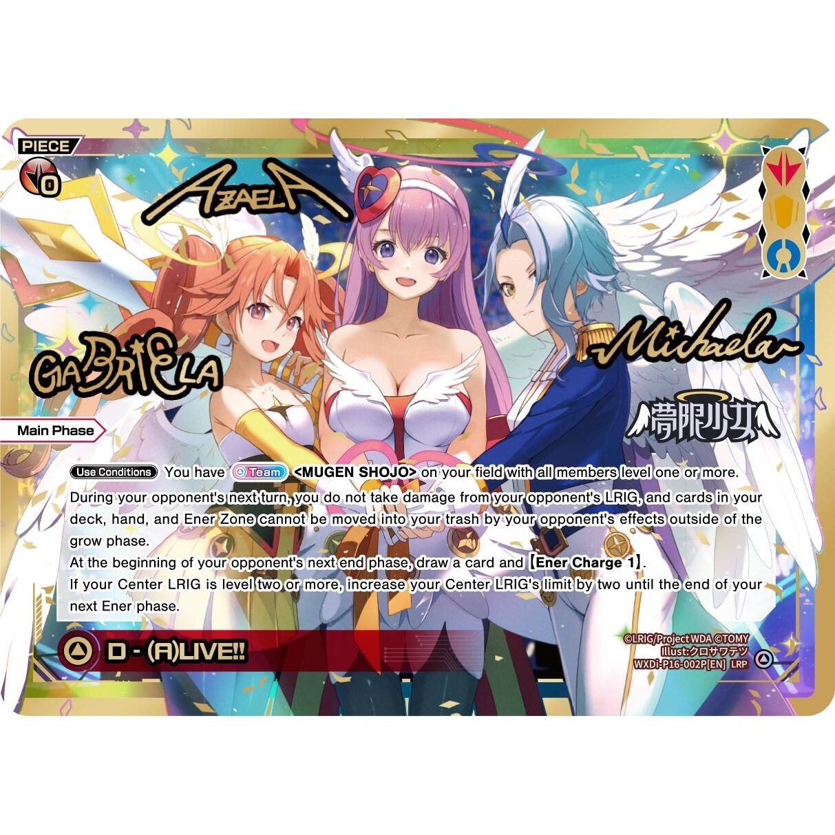 Image for D - (A)LIVE!! (LRP) (WXDi-P16-002P[EN]) (WXDi-P16) - WIXOSS