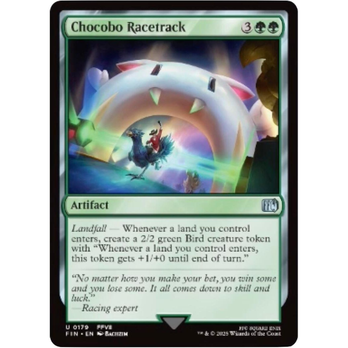 Image for Chocobo Racetrack (179) (FIN) - Magic: The Gathering