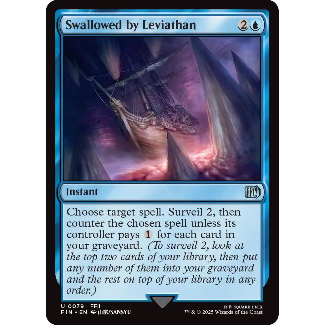 Image for Swallowed by Leviathan (79) (FIN) - Magic: The Gathering
