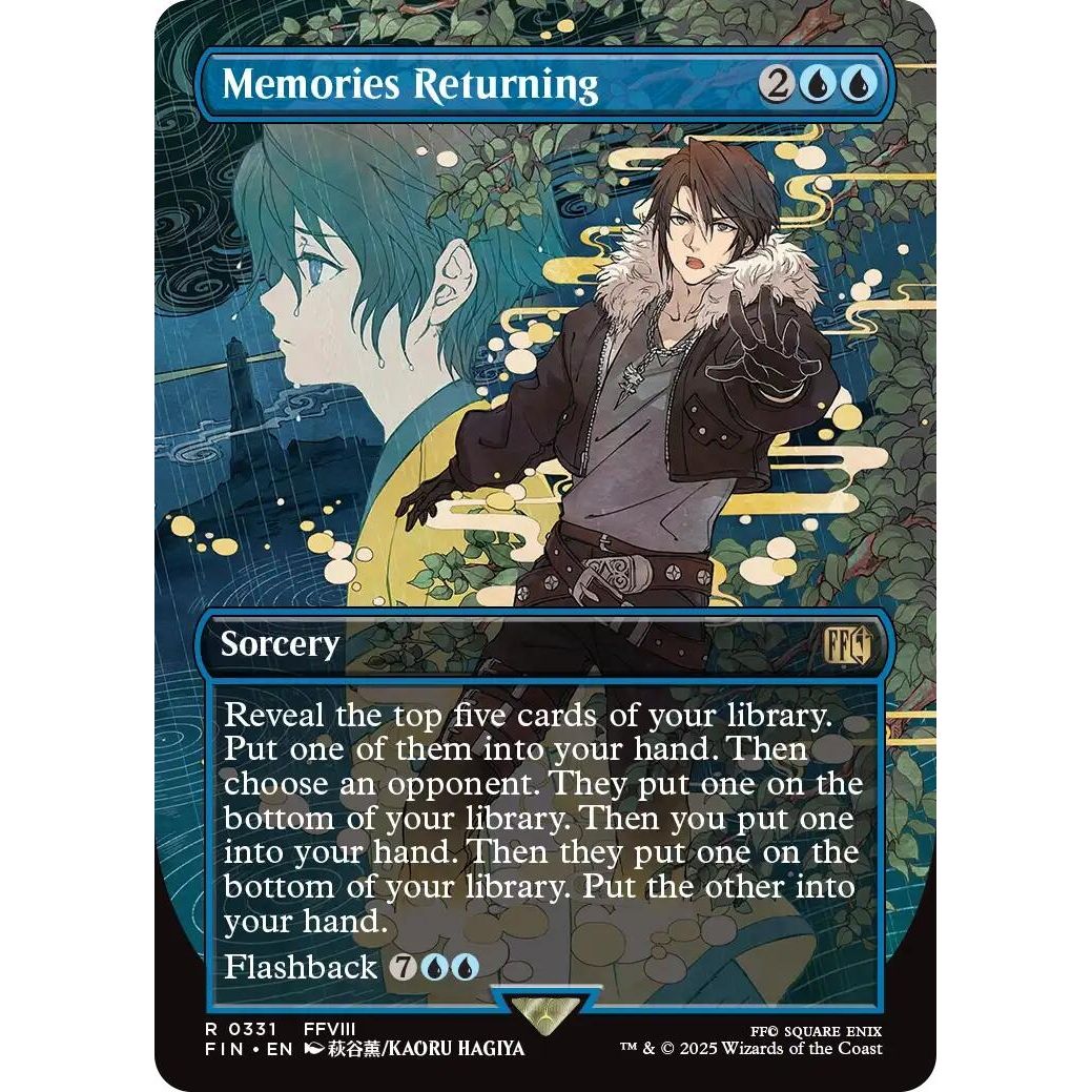 Image for Memories Returning (Borderless) (331) (FIN) - Magic: The Gathering
