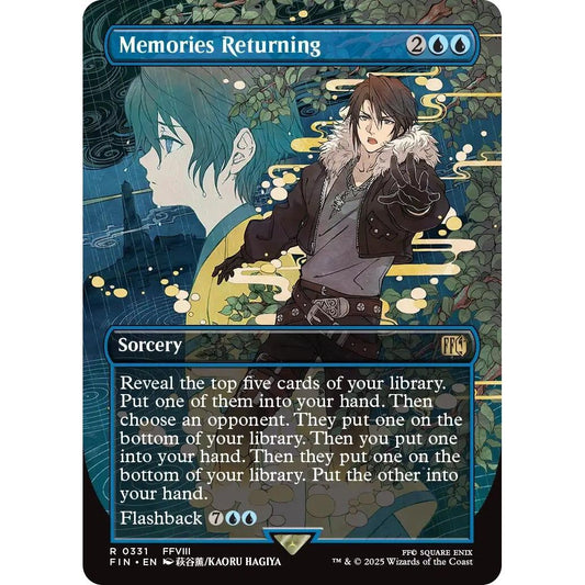 Image for Memories Returning (Borderless) (331) (FIN) - Magic: The Gathering